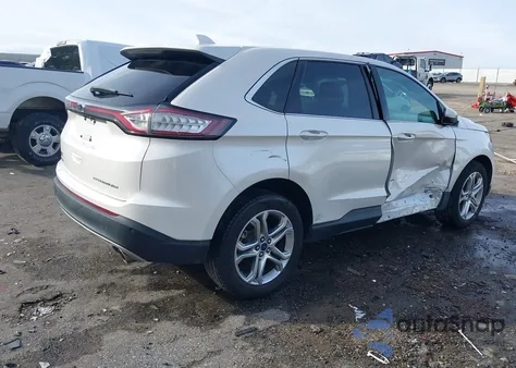 2017 Ford Edge Titanium from USA, damaged, VIN 2FMPK3K86HBC24909